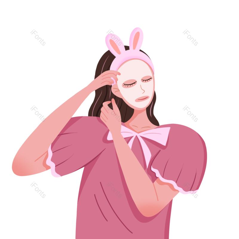 人物图片,化妆元素,美妆PNG,美妆节免抠素材